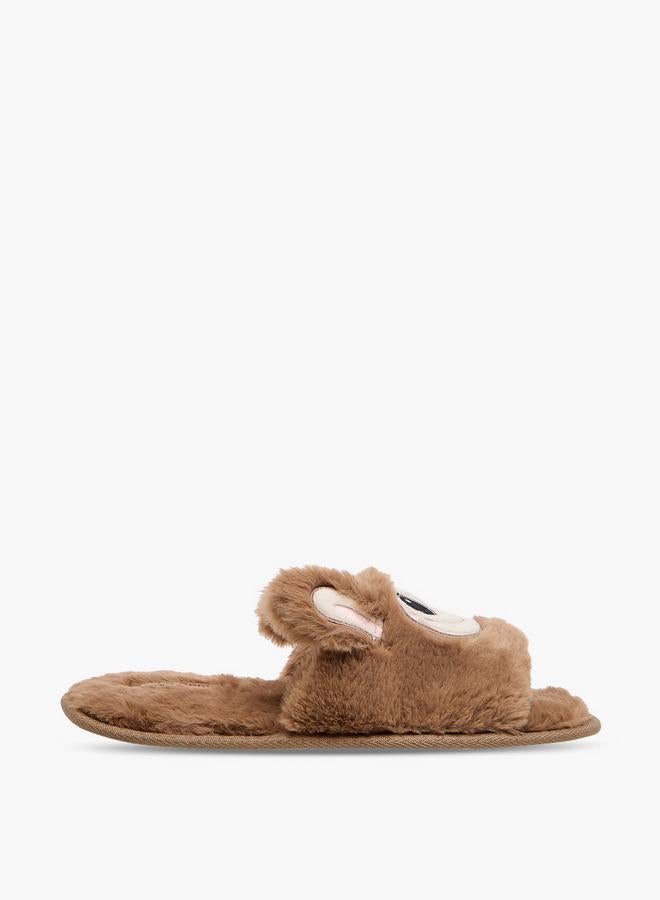 Le Confort Women Faux Fur Bedroom Slides - Image 2